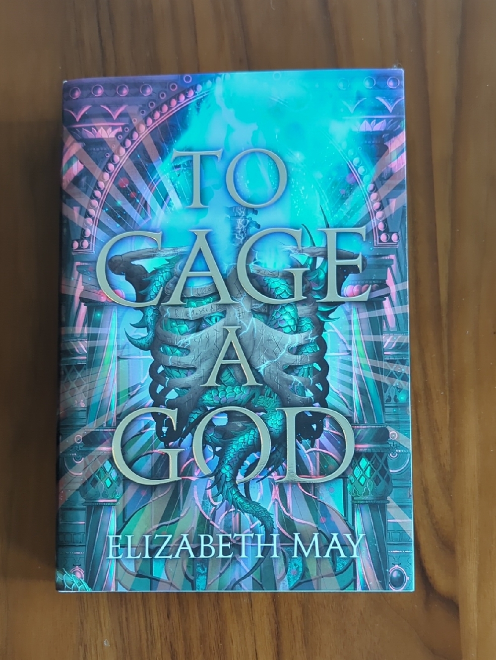 To Cage a God by Elizabeth May - Illumicrate Hardcover